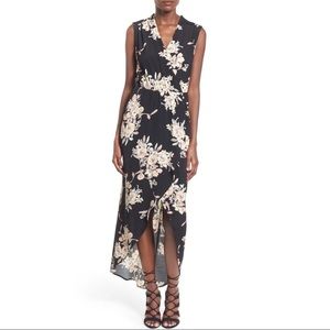 ASTR Front Wrap Dress